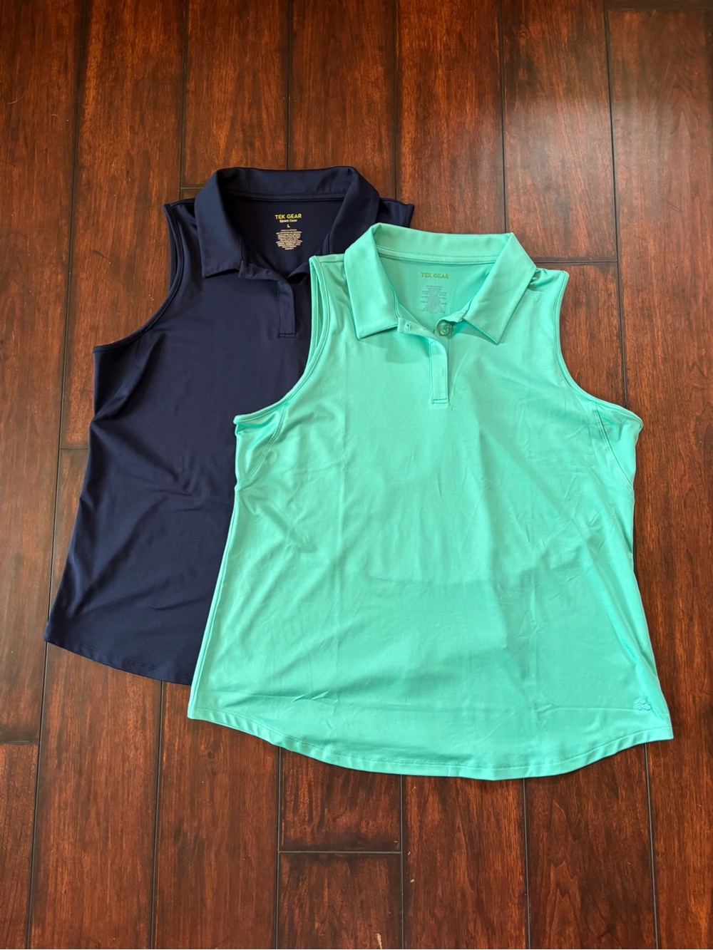 Tek Gear Athletic Polo Shirt Set of 2 - Size Large